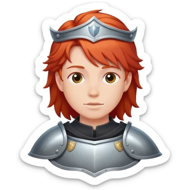 red owner shiel sticker