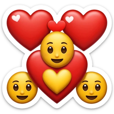 Format dessin GTA V - Emoji amour sticker