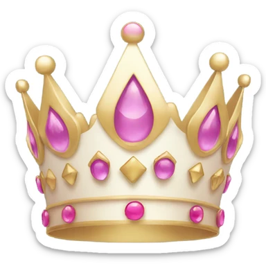 princess crown sticker