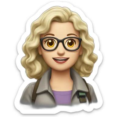 Phoebe Spengler ghostbusters sticker