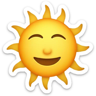 Moon sun Eclipse sticker