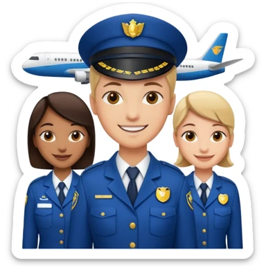 AIRPORT STAFF sticker