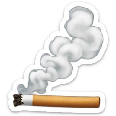 Smoke sticker