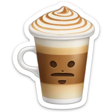 Capuccino sticker