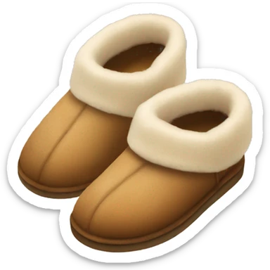 ugg slippers sticker