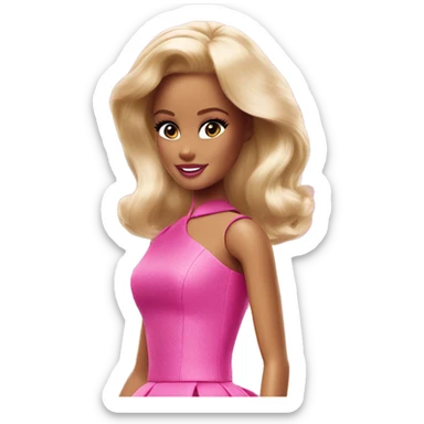 Barbie movie sticker
