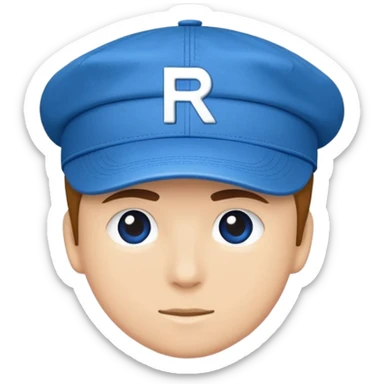 cap with RN written on it sticker