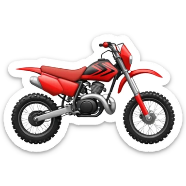 Dirtbike sticker