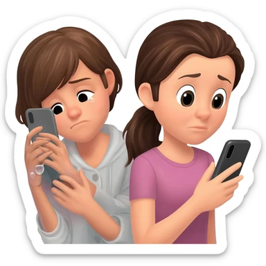The girls cried as they packed and left in the early morning hours, each on their phones trying to find accommodations for the night sticker