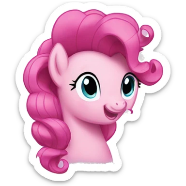 Pinkie pie sticker