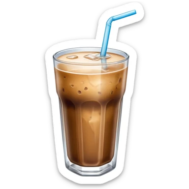 Ice coffee sticker