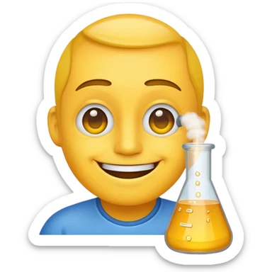 generate an emoji of stanley stoichiometry sticker