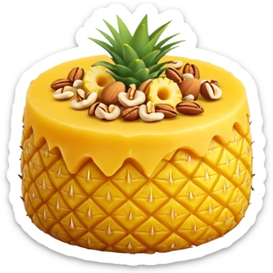 Pineapple Kesari sticker