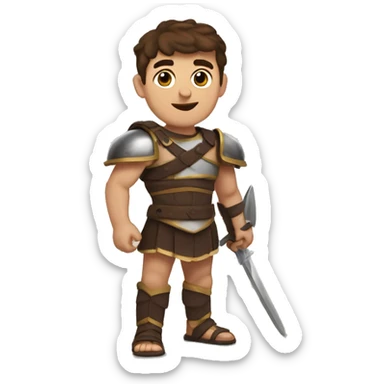 Paul Mescal actor brown hair gladiator sticker