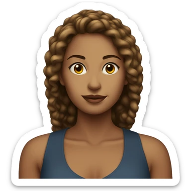 A strong independent beautiful woman  sticker