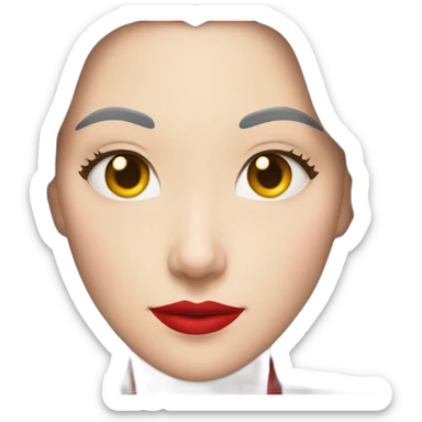 scarlet witch coronet sticker