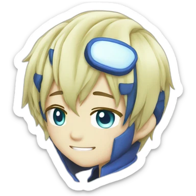 KAITO vocaloid sticker