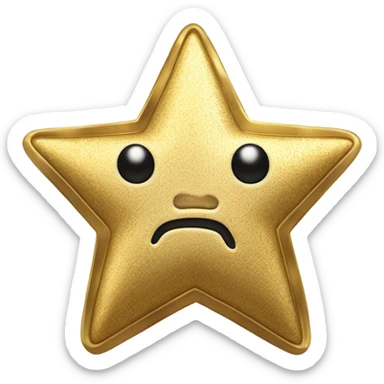 gold star dressed as mobster sticker