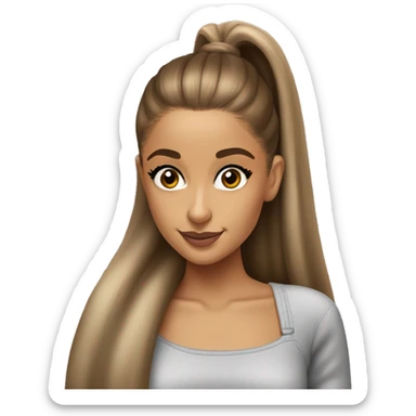 Ariana grande avec une femme grosse  sticker