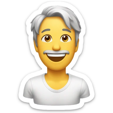 Chat au toilette  sticker