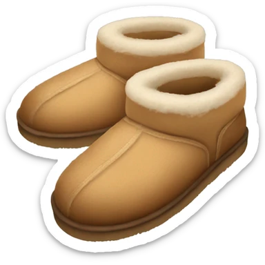 UGG slippers  sticker