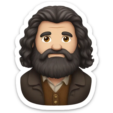 hagrid sticker
