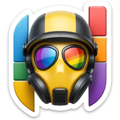 Rainbow Six Siege logo sticker