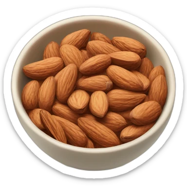 Bowl of Rosemary almonds sticker
