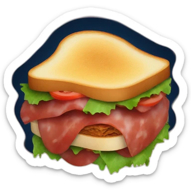 sandwich de chorizo sticker