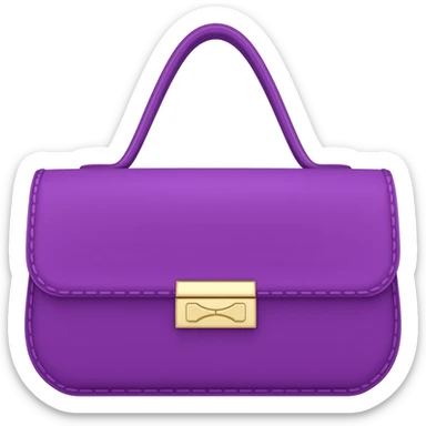 purple kelly hermes matte bag sticker
