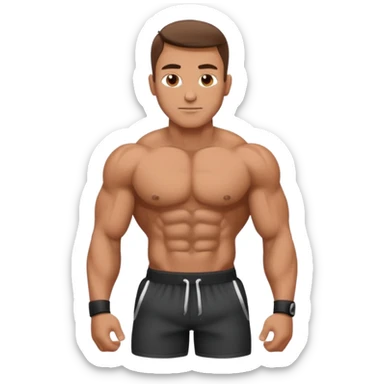 gym bro sticker