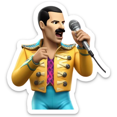 Freddie Mercury  sticker