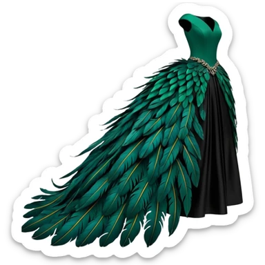 ave Cabeza y espalda: tonos verdes y azulados brillantes.

Pecho: anaranjado intenso que contrasta con el resto del cuerpo.

Alas: mezcla de verdes y negros.

Cola: larga y elegante, con dos plumas centrales que terminan en forma de “raqueta”. sticker