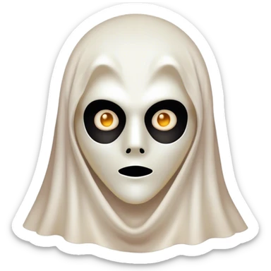 Ghost (the warzone character) sticker