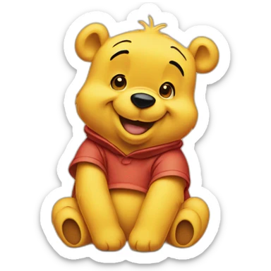 Winnie the Pooh sticker
