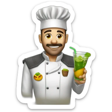 gritos com o chefe sticker