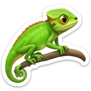 camaleon sticker