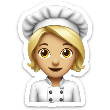 Mujer chef sticker