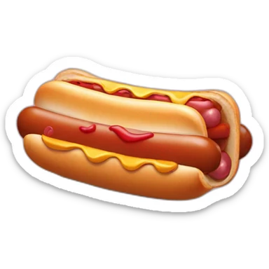 Hotdog blood pressure cuff sticker