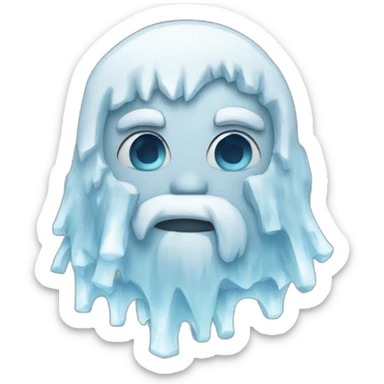Ice sticker