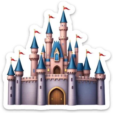 Disney Castle from Film Studios sticker