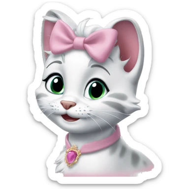 Marie aristocats sticker