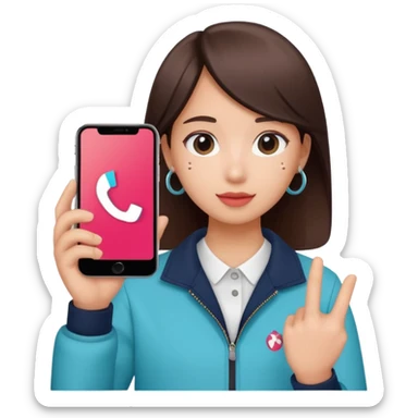 Verification tiktok sticker