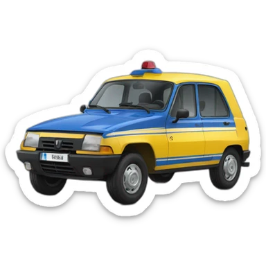 Renault-gendarmerie sticker