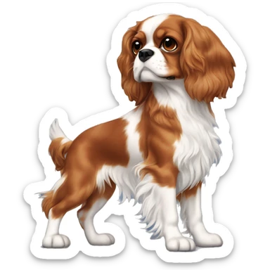 Cavalier King Charles Spaniel Rubi  sticker