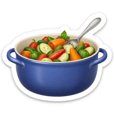 ratatouille dish sticker