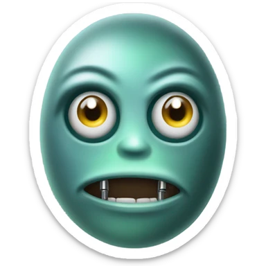 locked in alien emoji emoji sticker