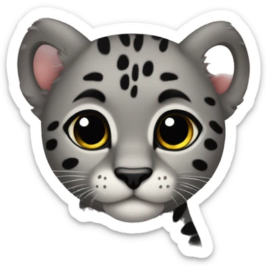 baby panther sticker