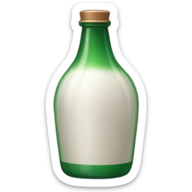 coffee soju bottle sticker
