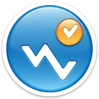Create a instagram verified blue tick sticker